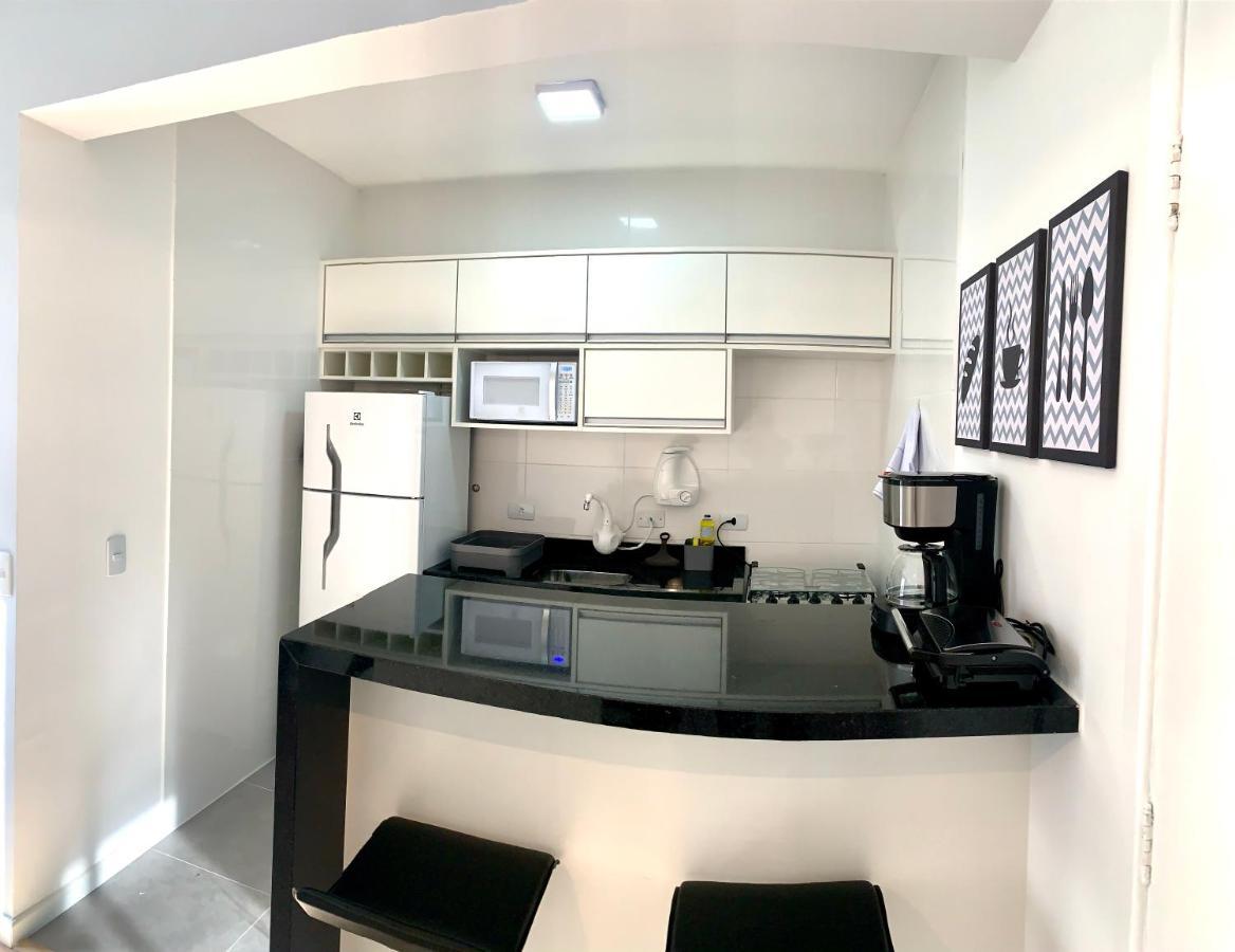 505 - Apartamento Lindo, Amplo E Decorado, Mobiliario Moderno, Cozinha Completa Com Utensilios , Excelente Vista Da Cidade E Localizacao Privelegiada No Bairro Bigorrilho Proximo De Shopping E Parques Curitiba Bagian luar foto